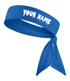 Red - Custom Personalizable Drip Name Tie Headband