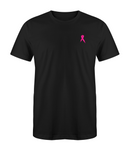 Light Pink Ribbon White T-Shirt