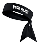 Navy Blue - Custom Personalizable Drip Name Tie Headband