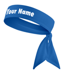 Sky Blue - Custom Personalizable Name Tie Headband