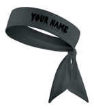 Red - Custom Personalizable Drip Name Tie Headband