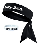 Black Headband + Glow Wristband