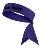 Blue - Custom Personalizable Name Tie Headband