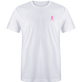 White Shirt w/ Light Pink Ribbon