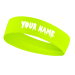 Custom Personalizable Drip Name Stretch Headband