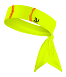 Neon Softball Tie Headband