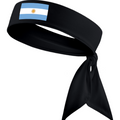 Black Headband - Argentina Flag