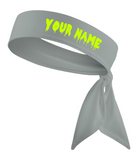 Red - Custom Personalizable Drip Name Tie Headband