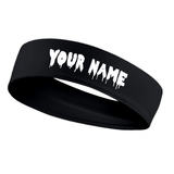 Custom Personalizable Drip Name Stretch Headband