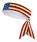 Custom  USA Old Glory Tie Headband