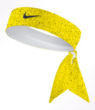 Custom  Yellow Speckle Tie Headband