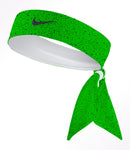 Custom  Green Speckle Tie Headband