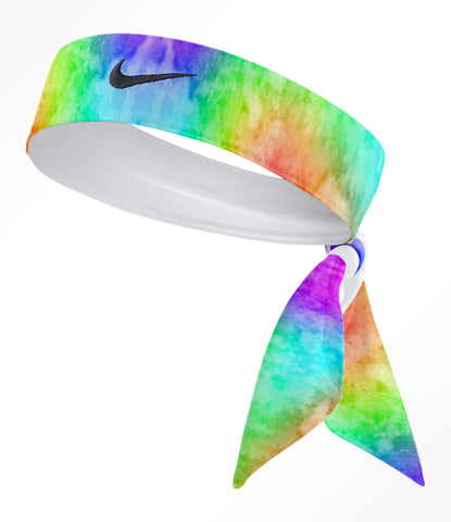 Custom  Pastel Watercolor Tie Headband