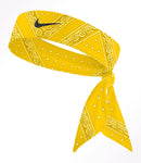 Custom  Yellow Bandana Tie Headband