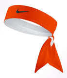 Custom  Orange Tie Headband